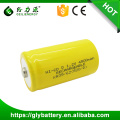 Tamaño de batería recargable de Ni-CD A / AA / AAA / SC / C / D4500mah